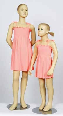 Girls'  Smocked Dress – 100% Cotton Comfort & Charm