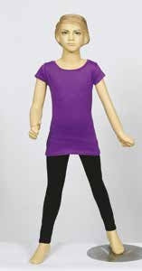 Girls' Fitted Tee – 100% Cotton