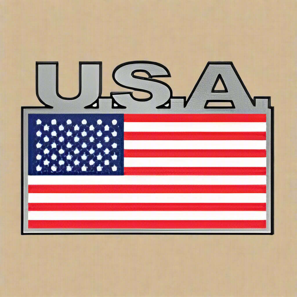 USA Flag Magnet Enamel - COLO