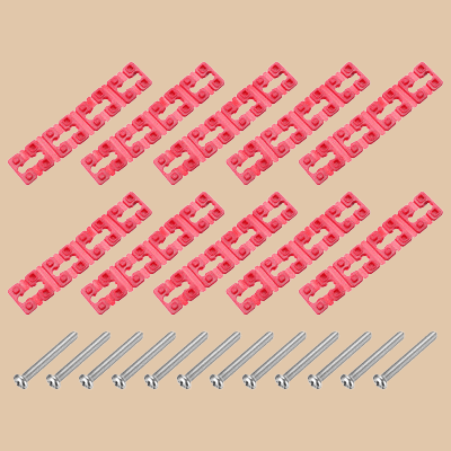 Outlet Spacer Kit 48PCS Red - COLO