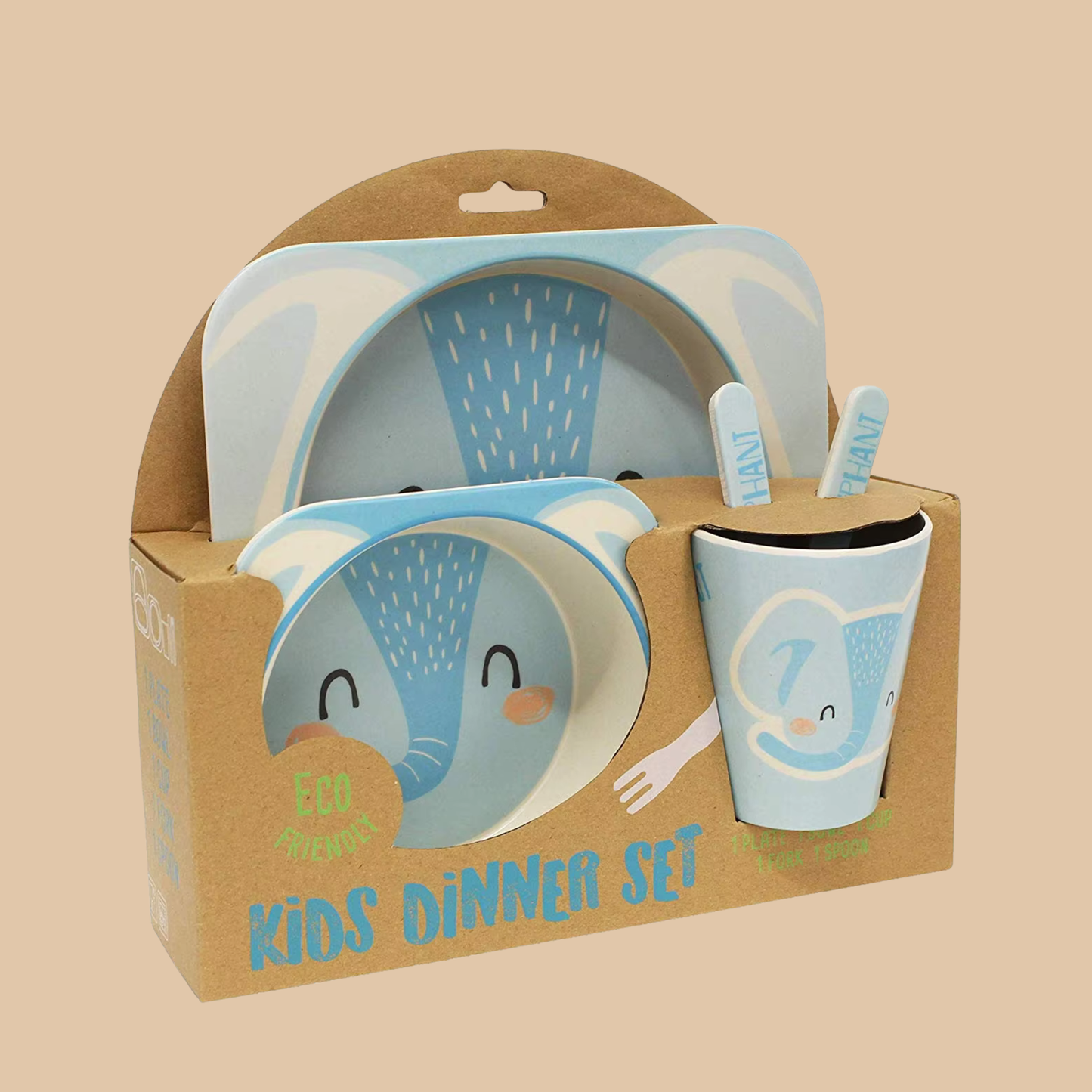 Kids Dinnerware Set (Little Mermaid)