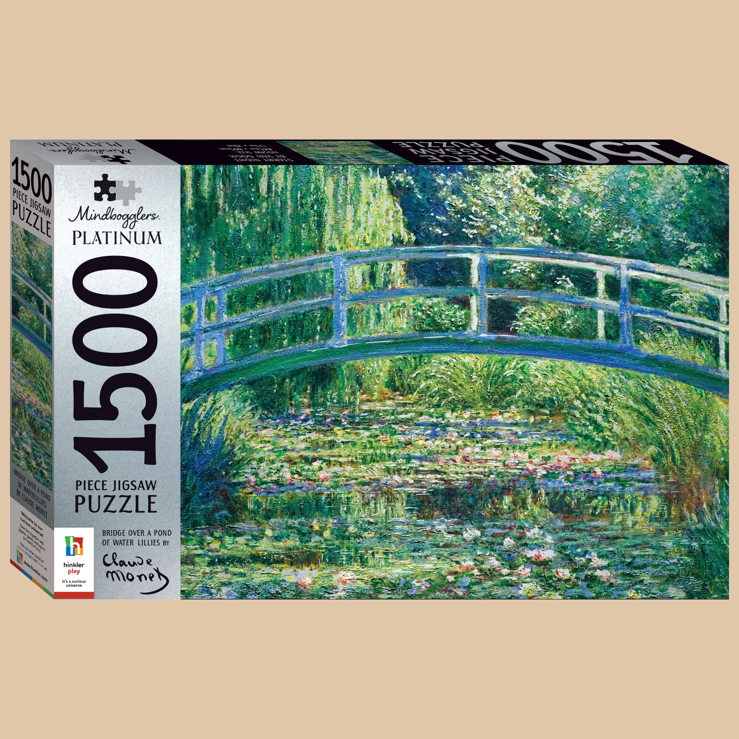 Hinkler Mindbogglers Platinum 1500-Piece Puzzle – Monet