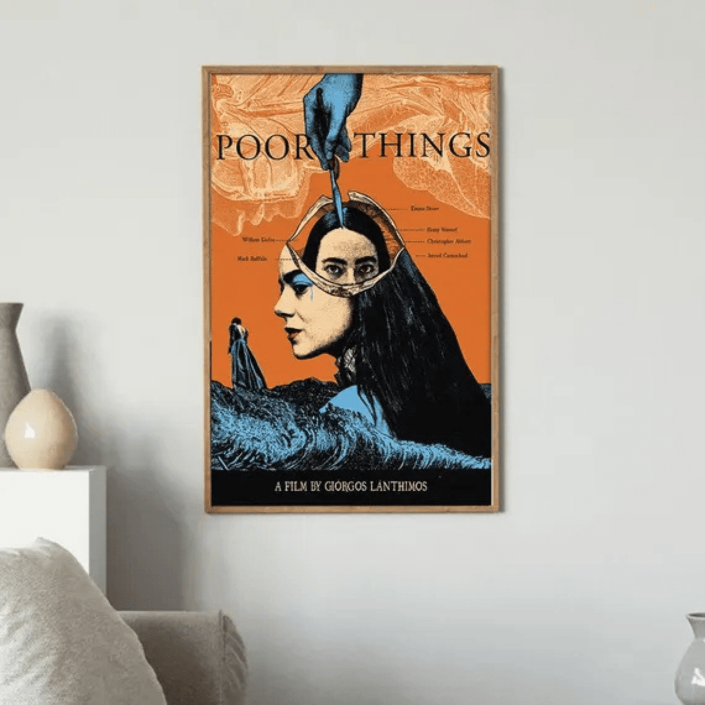 Poor Things Movie Canvas Poster 12x8 - COLO