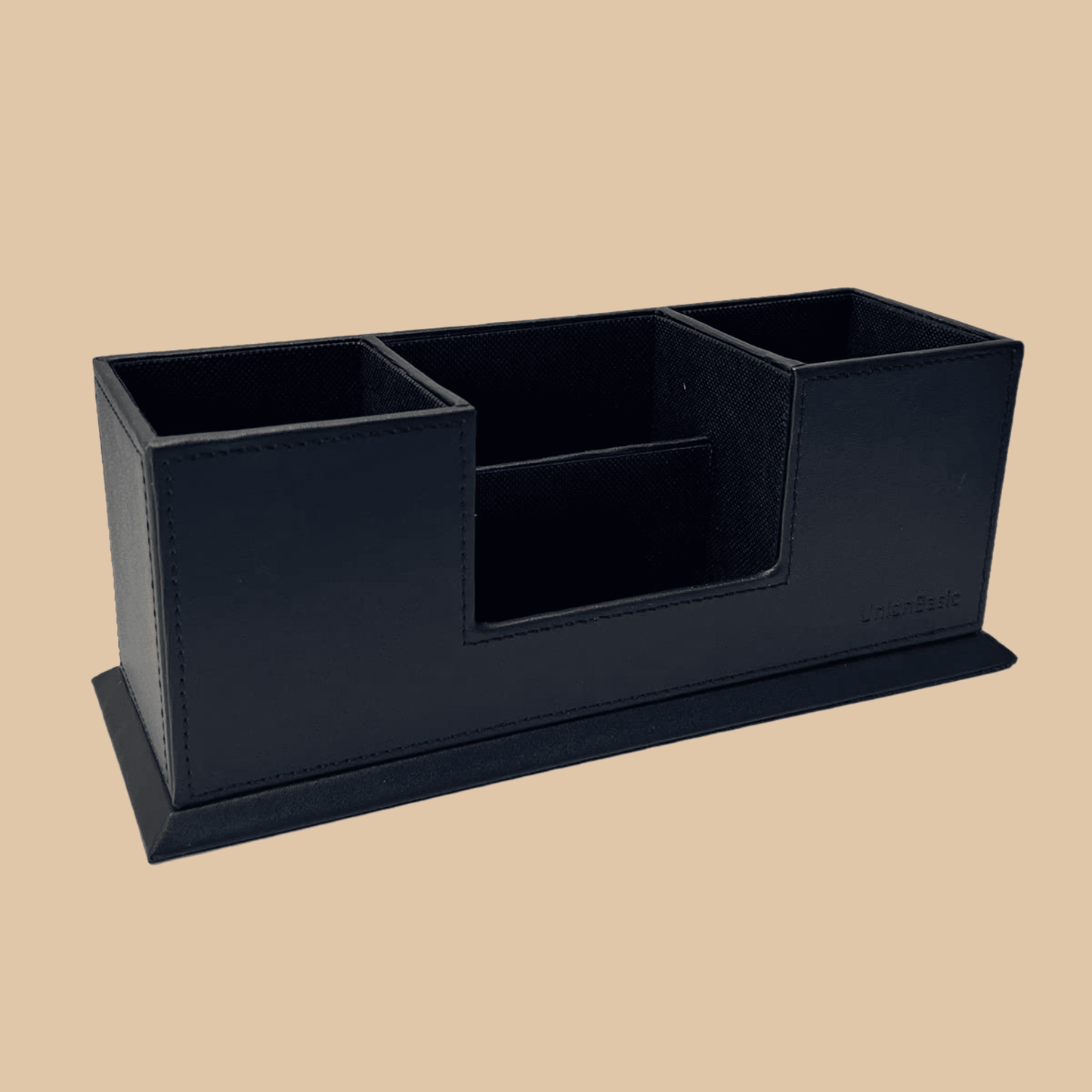 Office Desk Organizer Set 2 Pcs Black - COLO