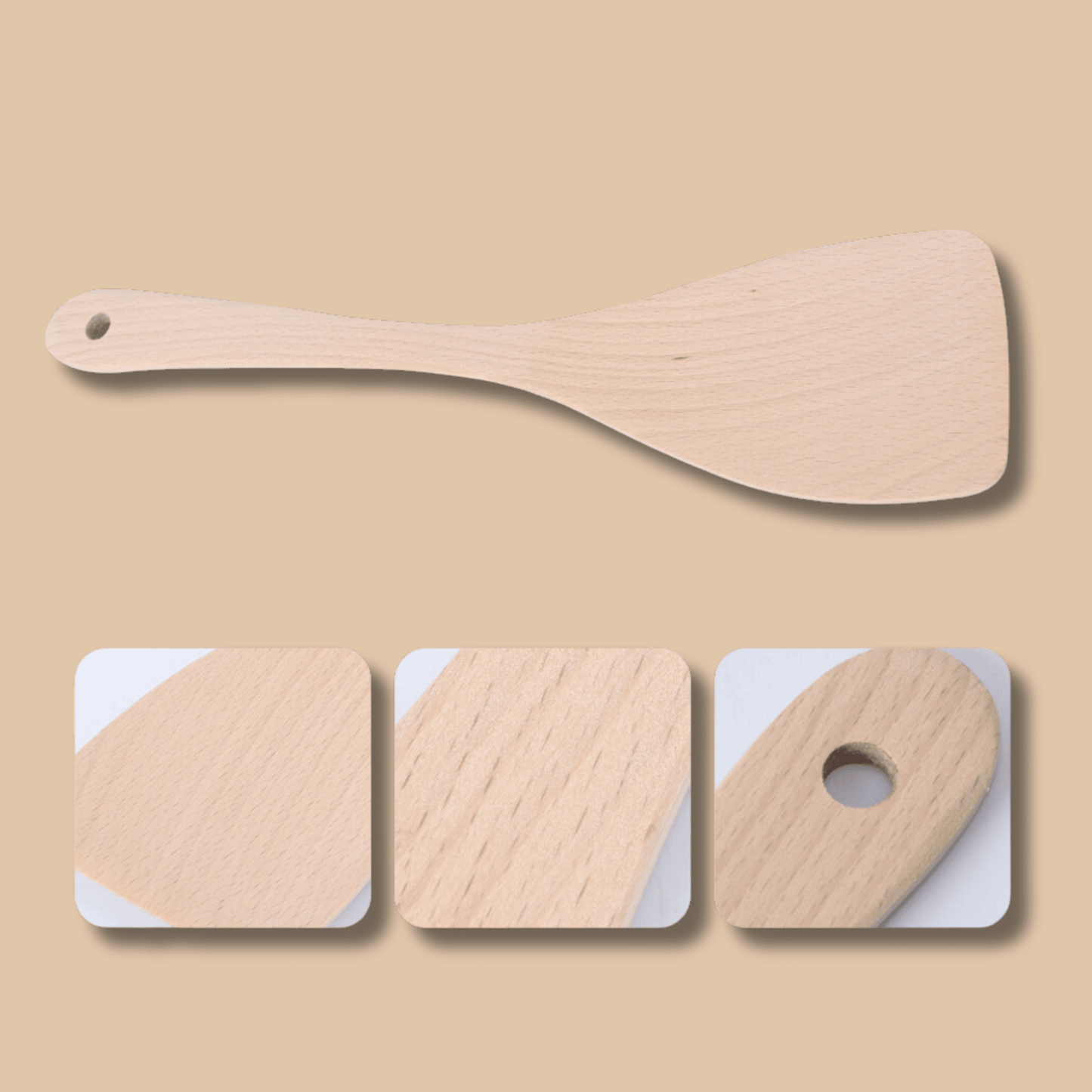 Wooden Turner Spatula for Cooking - COLO