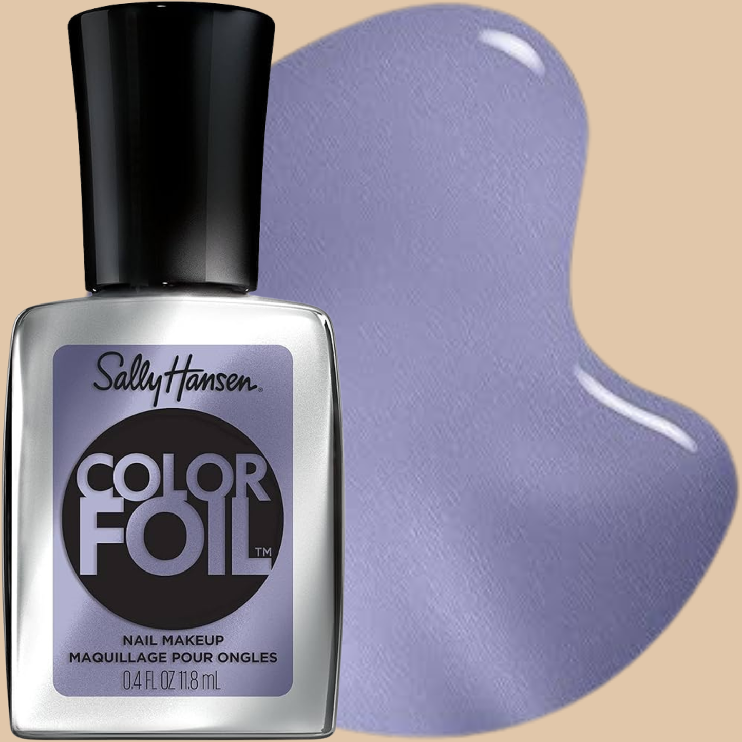 Sally Hansen Color Foil Nail Polish Sky-Fi - 0.4 Fl Oz