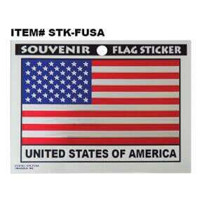 USA Flag Foil Sticker - COLO