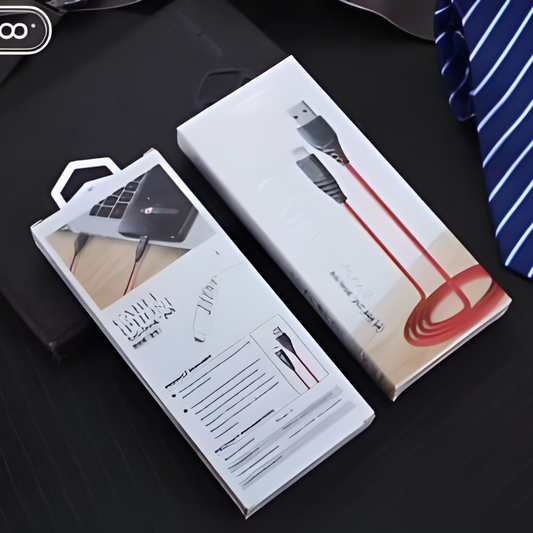 USB Type-C 2.4A Fast Charge Data Cable - Blue