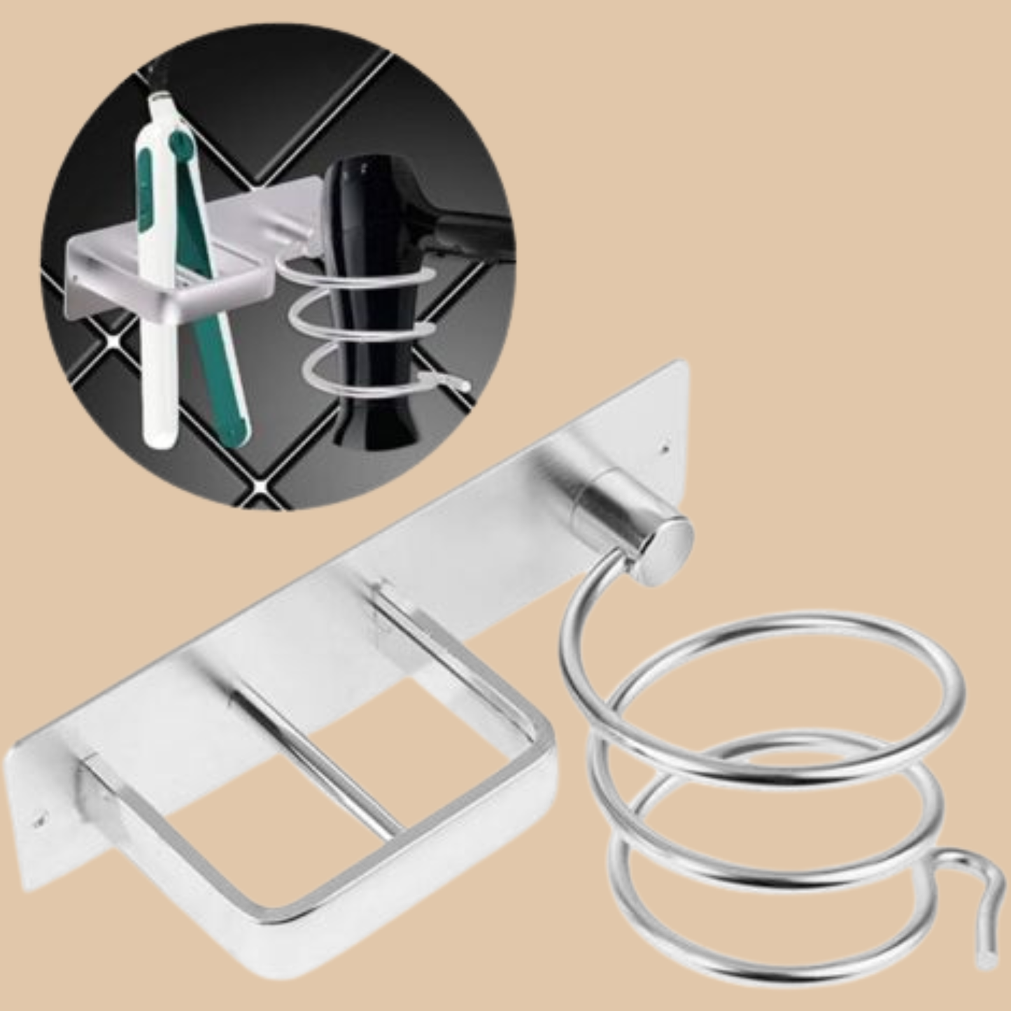 Aluminum Hair Care Tool Organizer