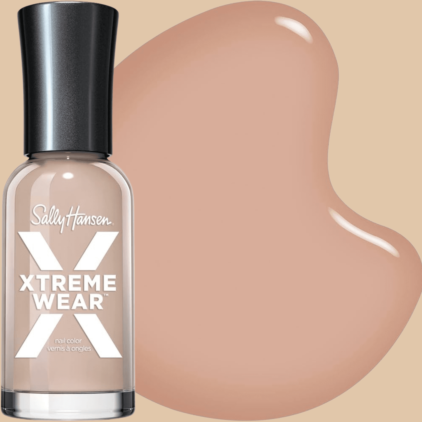 Sally Hansen Xtreme Wear Nail Color Nifty Nude - 0.4 Fl Oz - COLO