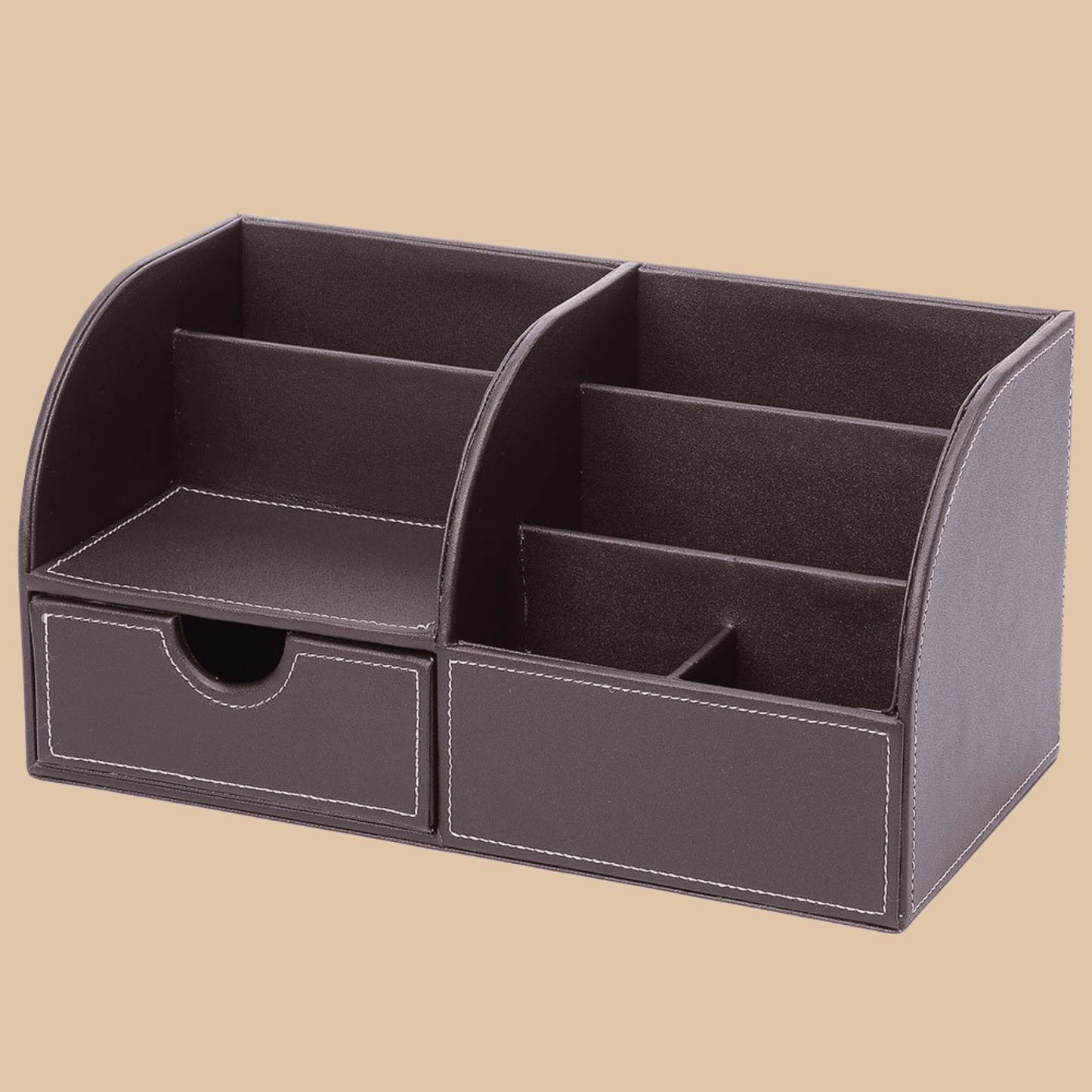Office Desk Organizer Brown - COLO