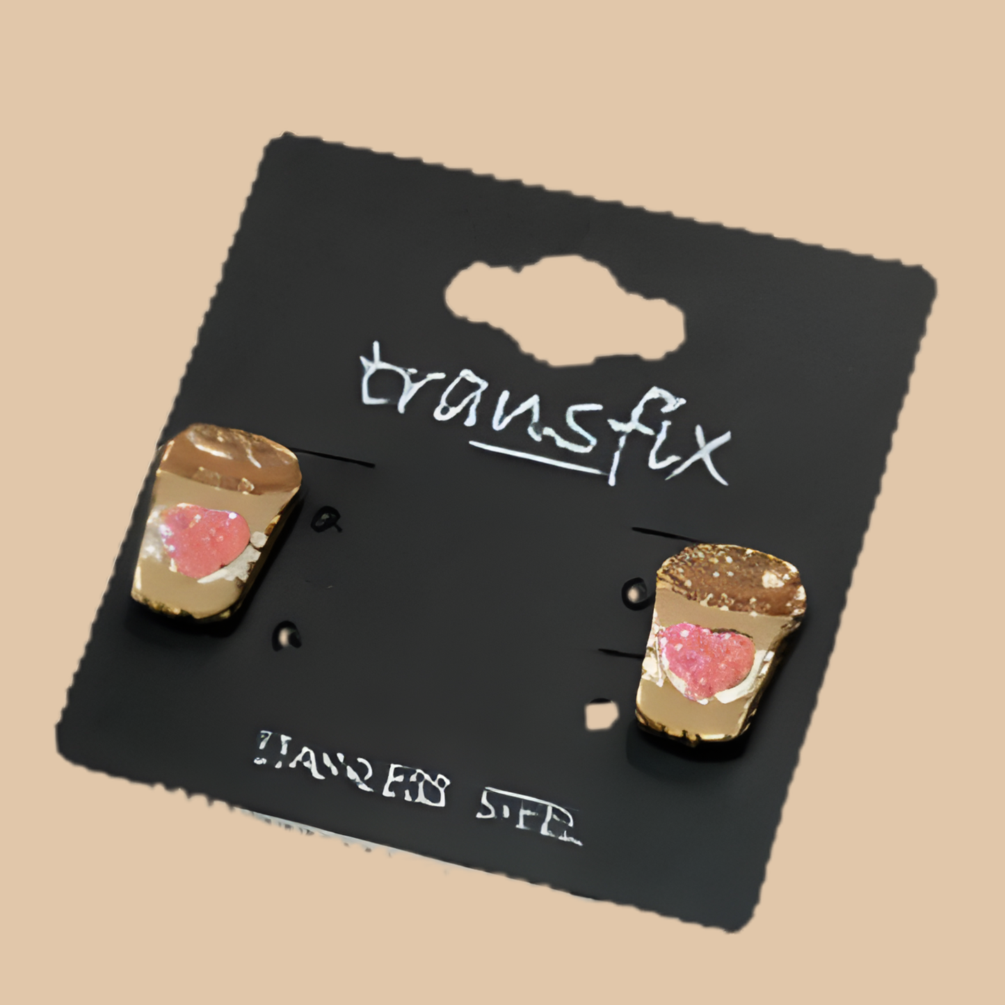 Transfix SS Coffee Earring