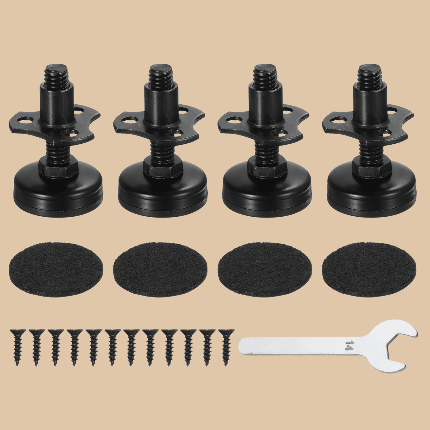 Furniture Levelers 4PCS Adjustable Feet - COLO