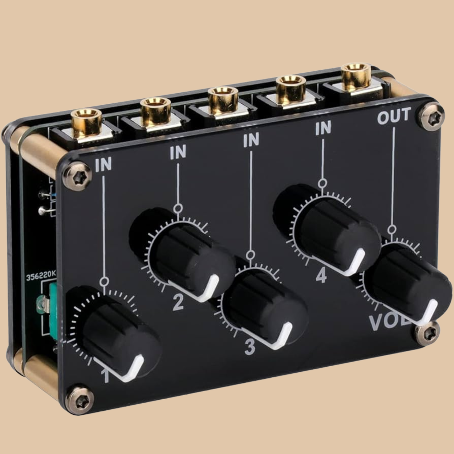 4-Channel Passive Audio Mixer Module