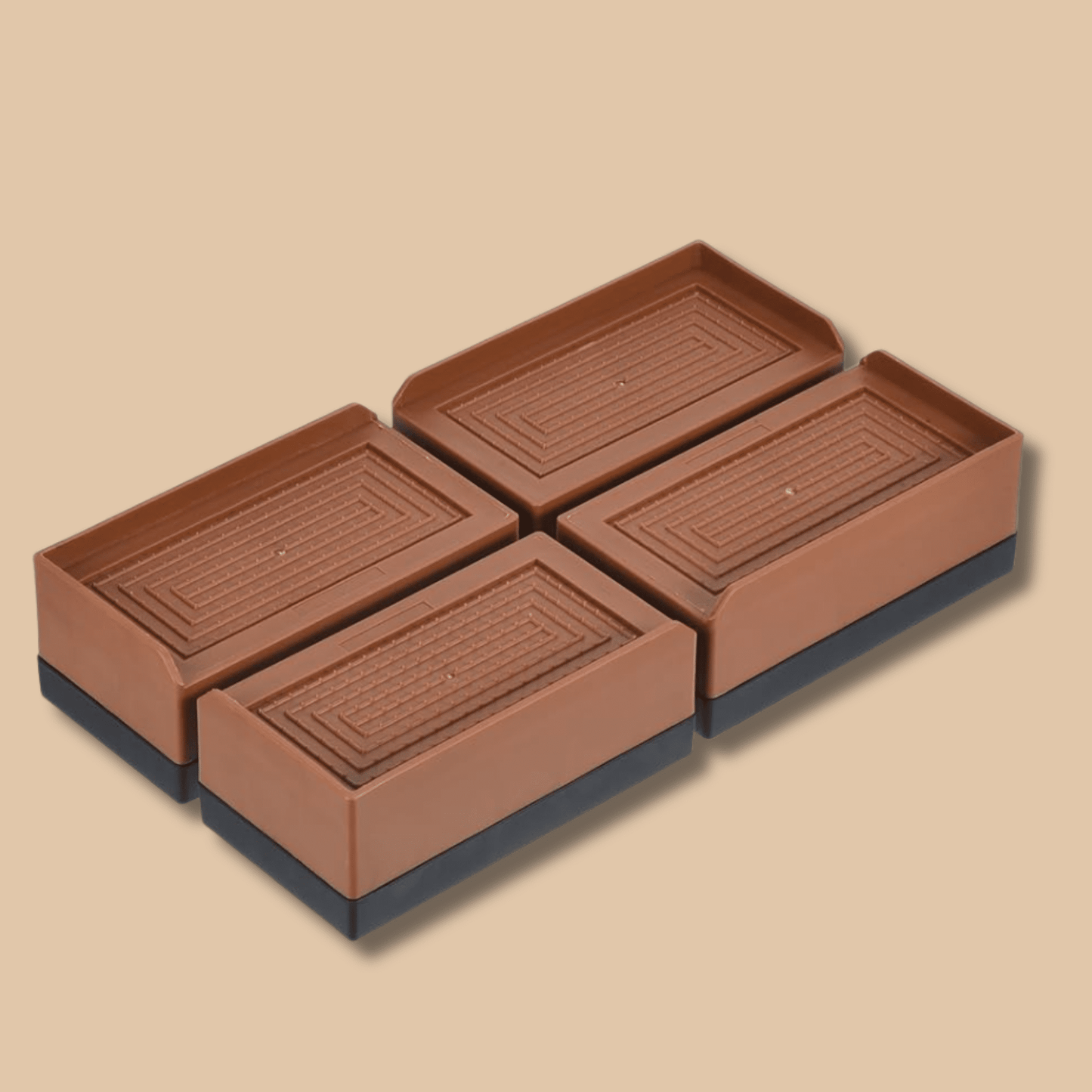 Furniture Risers 1.5 Inch Heavy Duty 4PCS - COLO
