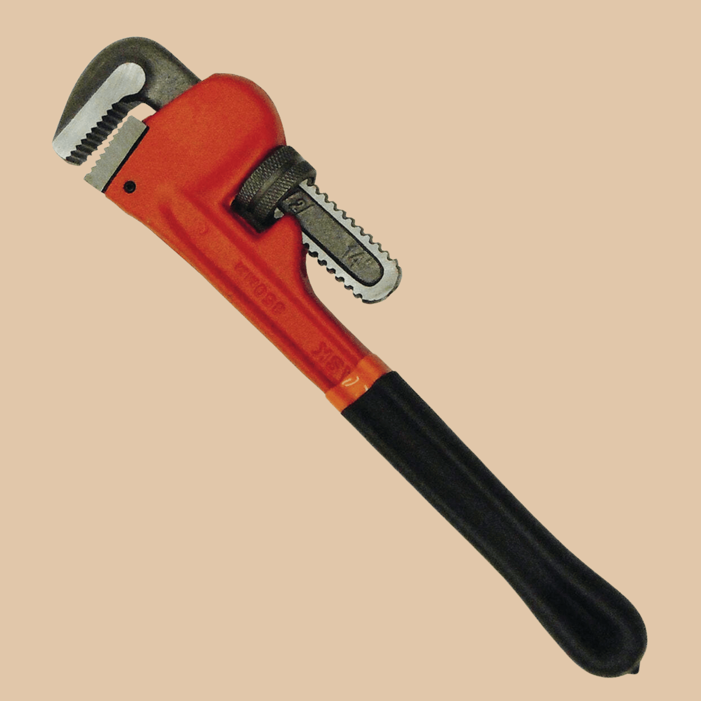 Heavy Duty Pipe Wrench 14" – Adjustable Grip - COLO