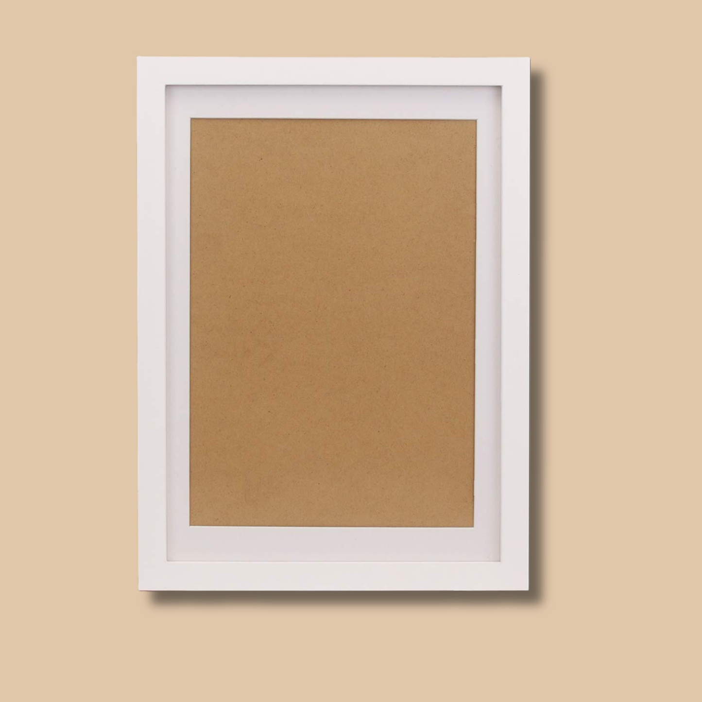 Large White Wooden Picture Frame 11x8