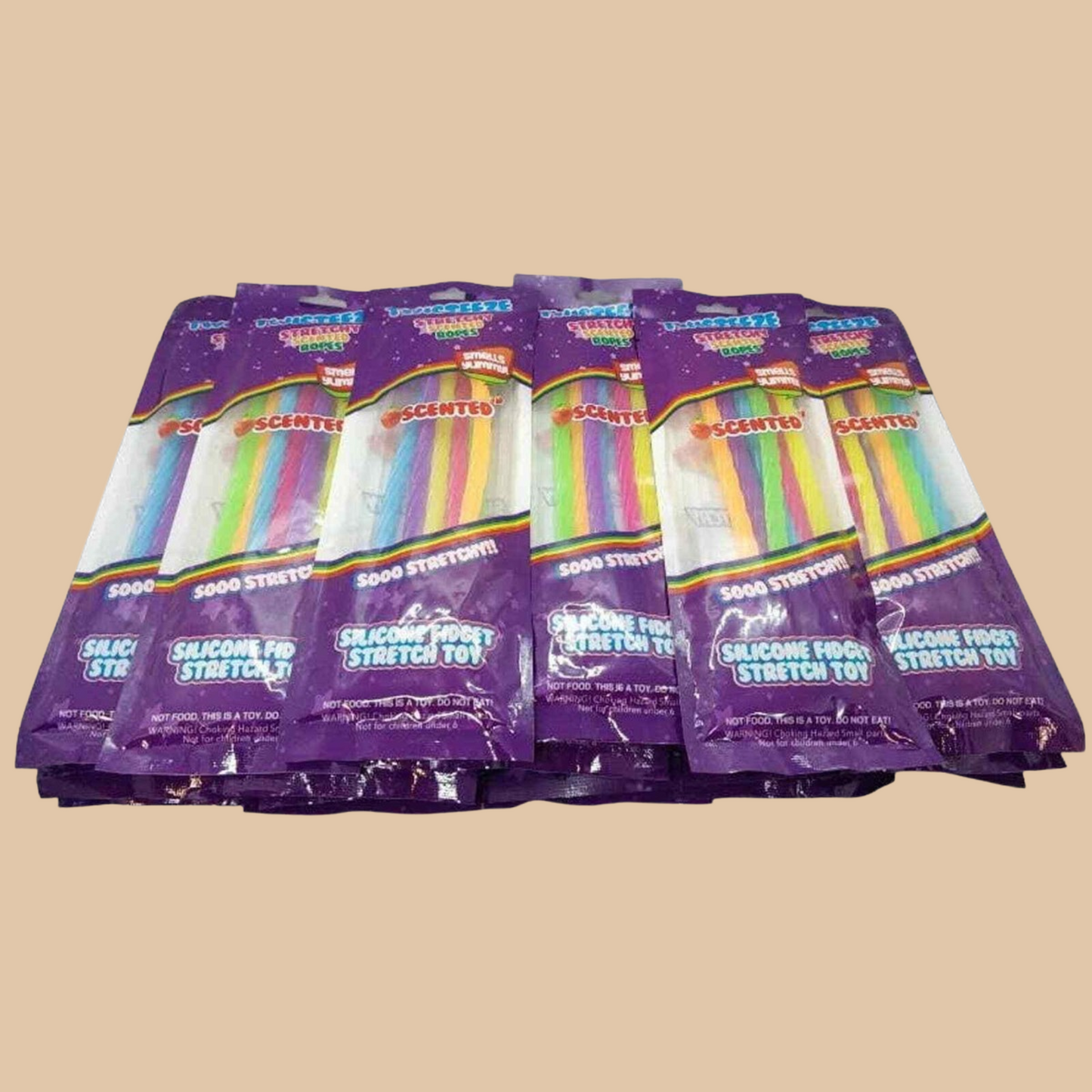 Twisteeze Stretchy Scented Ropes Fidget Toy - COLO