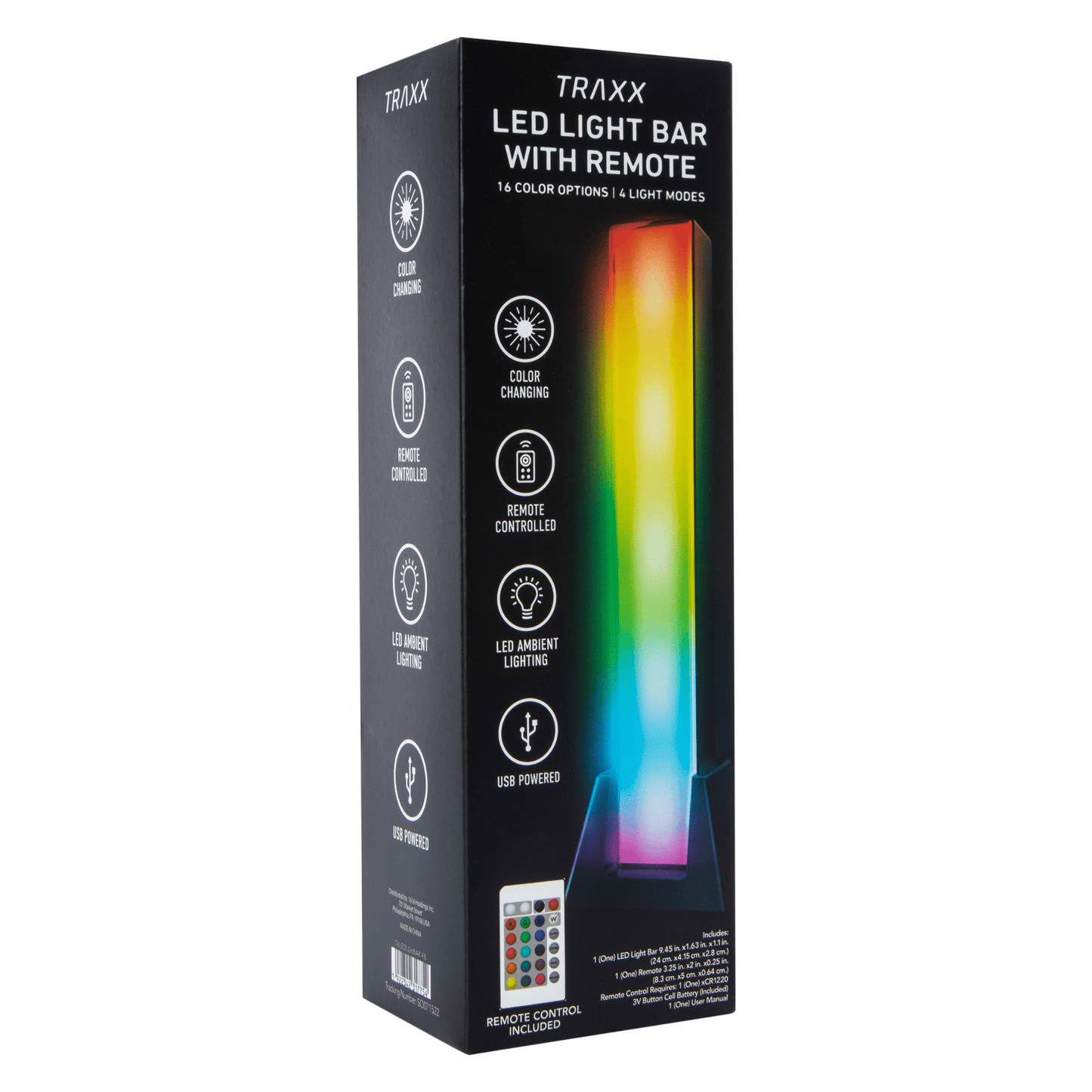 PAX Aurora Beam Ambient LED Light Bar 6.5ft - 2 Piece Gaming Bundle - COLO