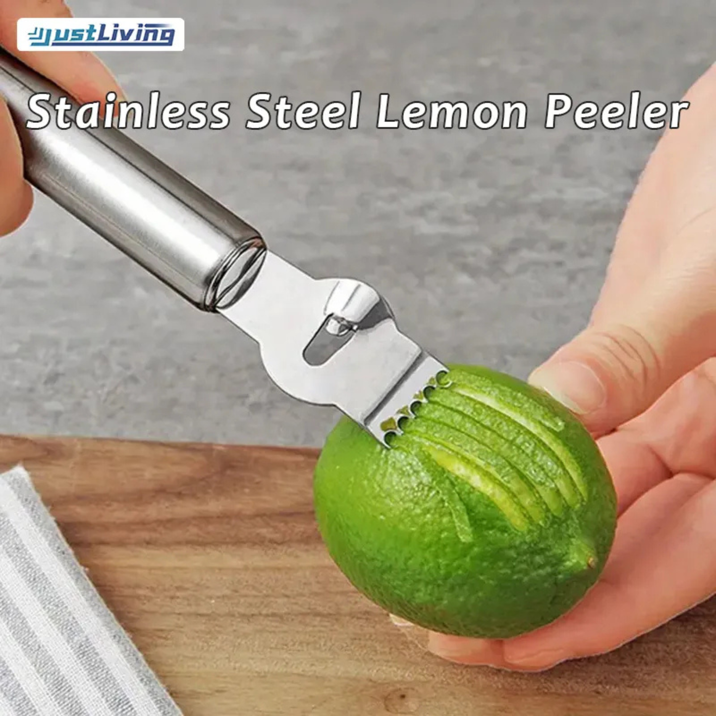 Zester with Channel Knife Twist and Tang