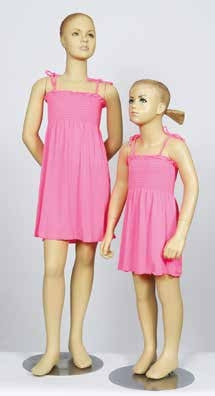 Girls'  Smocked Dress – 100% Cotton Comfort & Charm