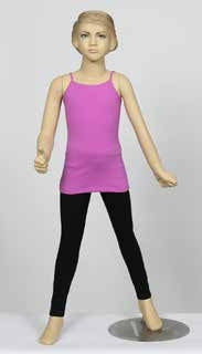 Girls' Adjustable Spaghetti Strap Blouse – 100% Cotton Comfort