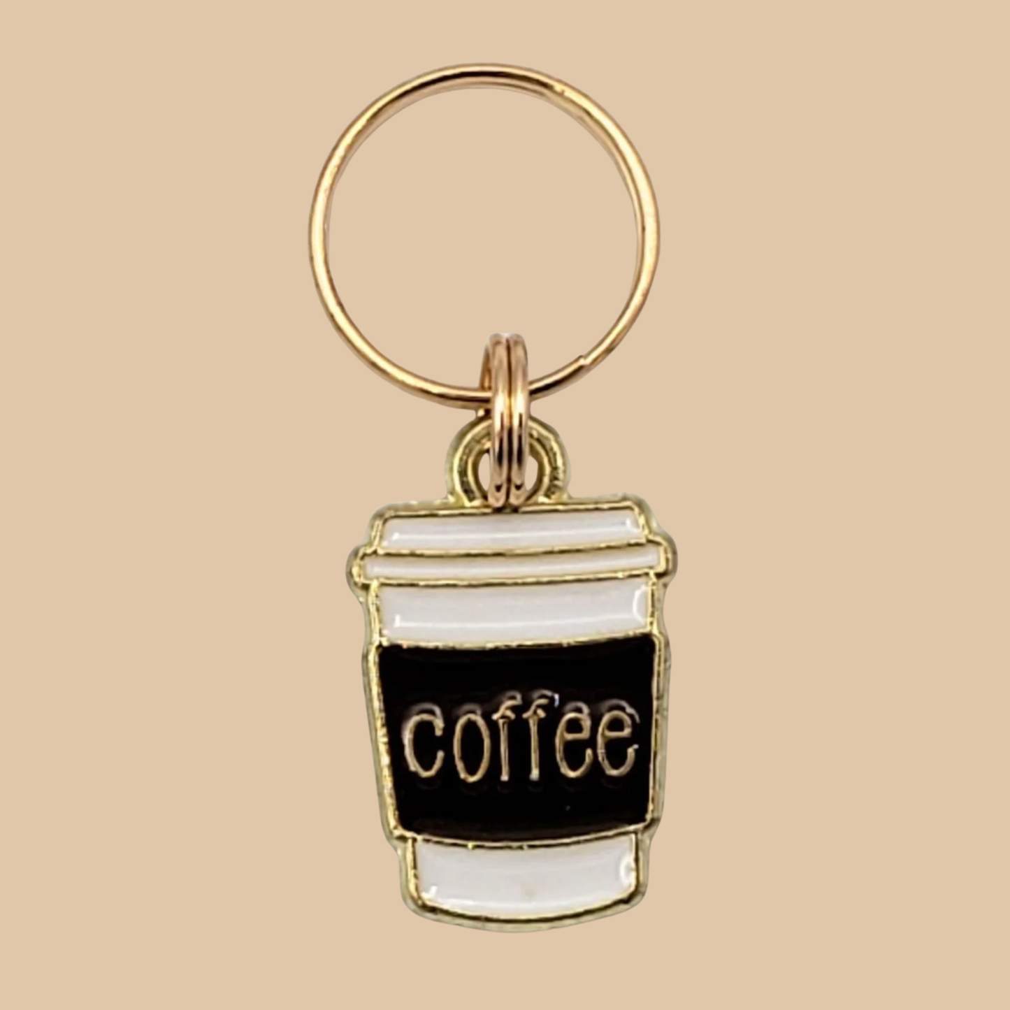 Cup of To-Go Coffee Keychain