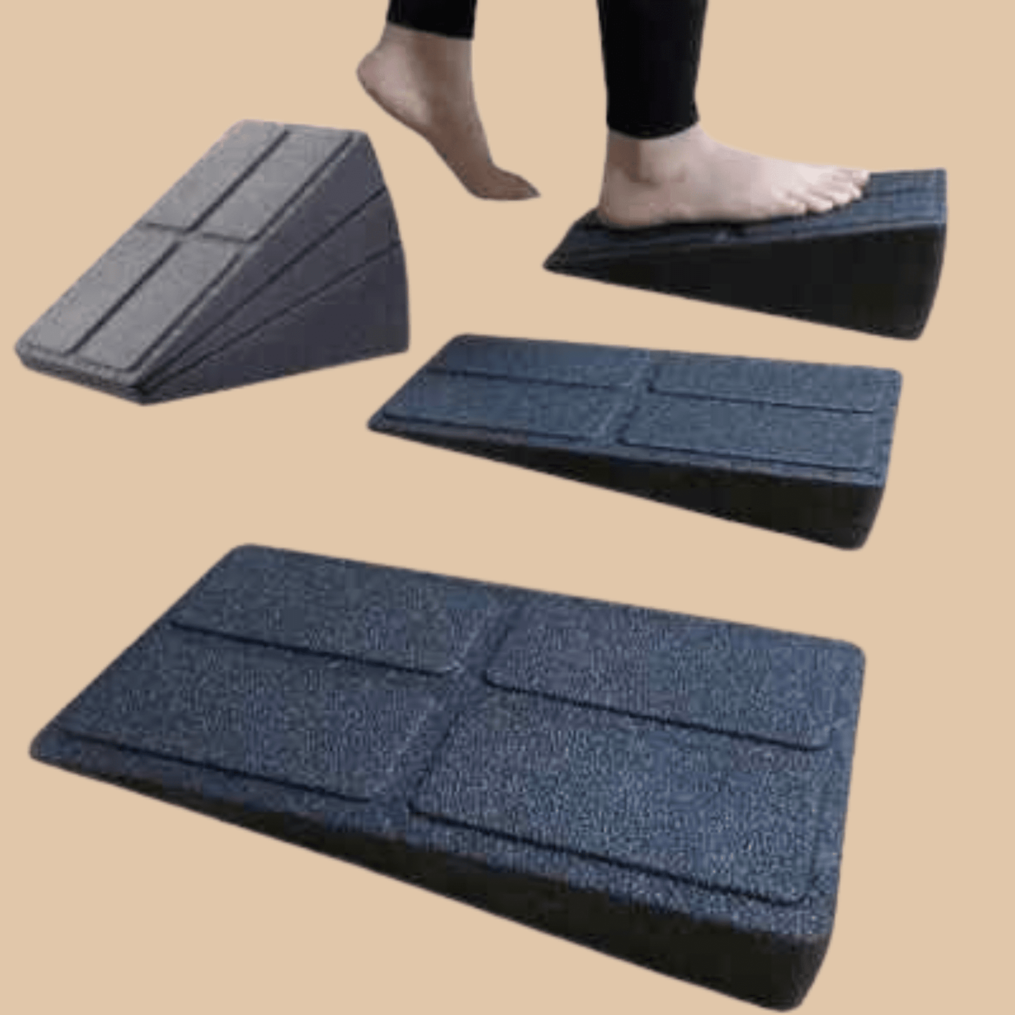 Yoga Wedge Stretch Slant Board Adjustable Tilt - COLO