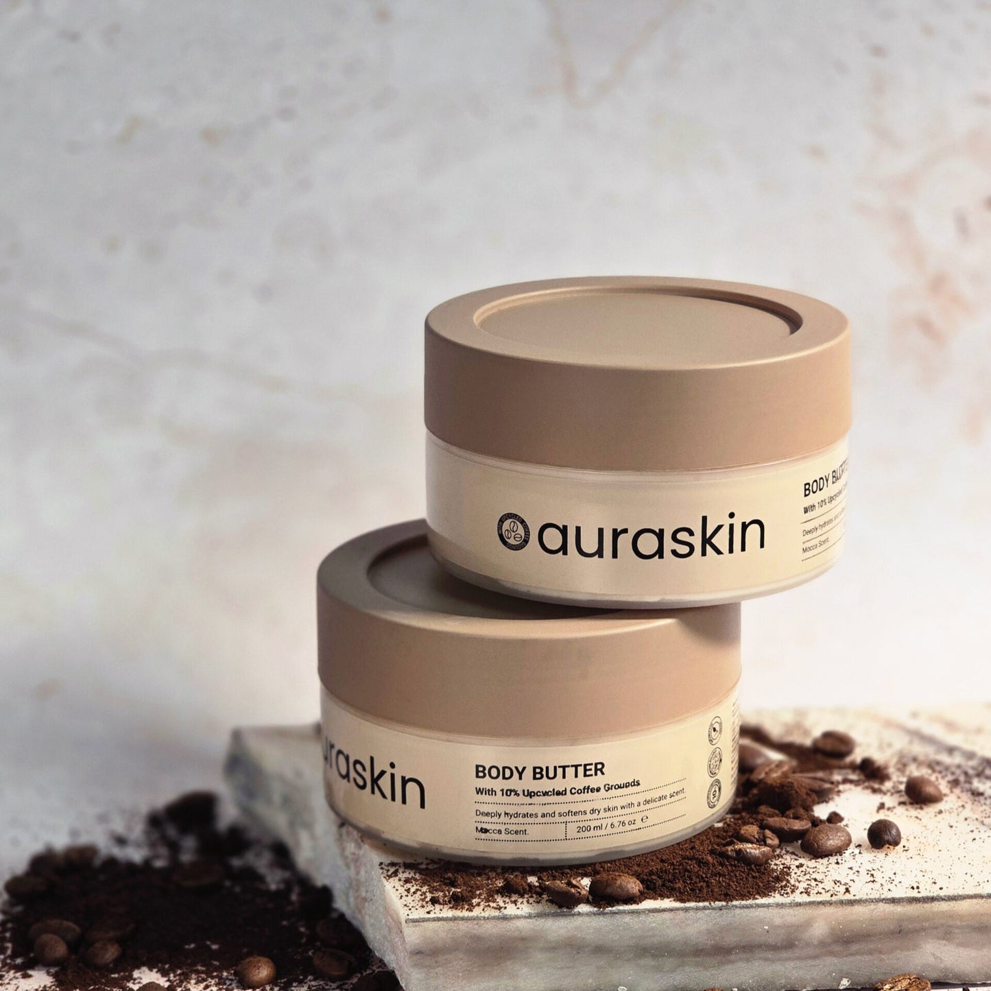 Auraskin Body Butter – Mocha Energize 200ml