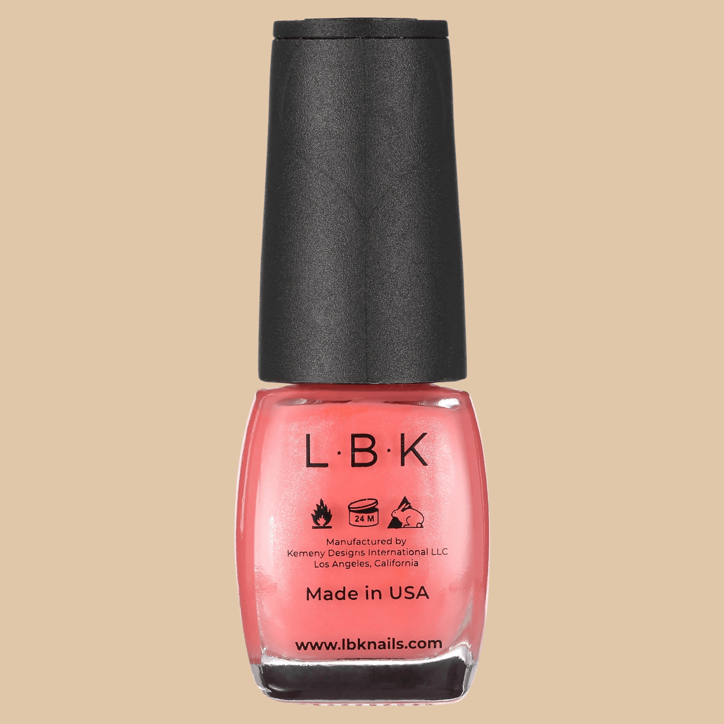 LBK Love by Kemeny Nail Polish Rockin Rose - COLO