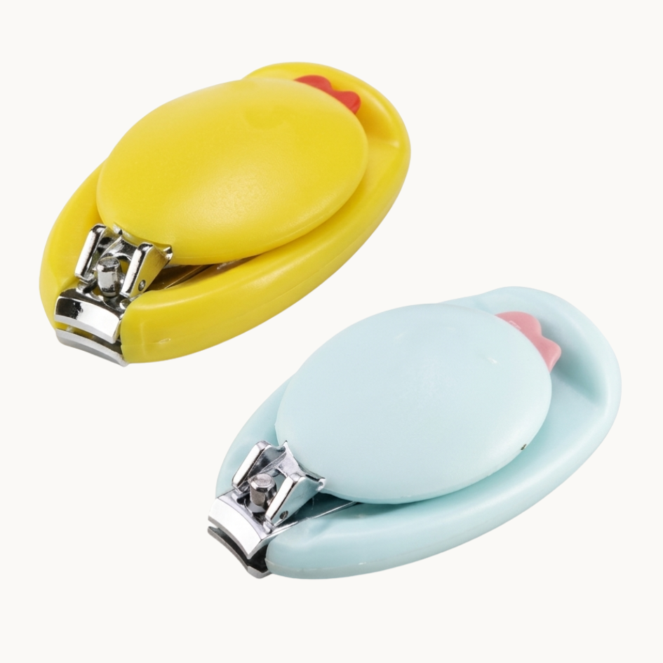 Chicken Design Baby Nail Clippers – Blue