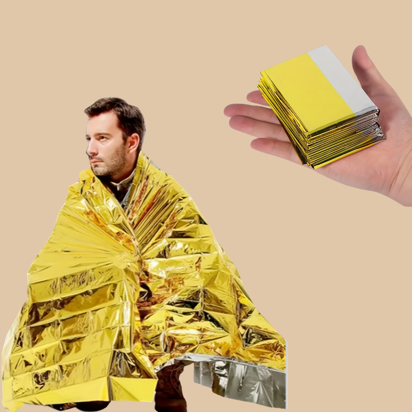 Emergency Rescue Blanket, Survival Mylar - COLO