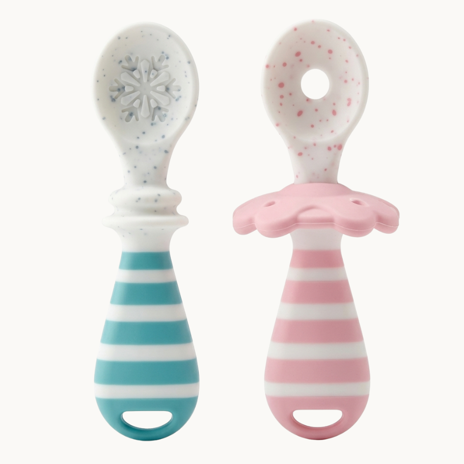 Infant Training Spoon – Silicone Soft Tip Self-Feeding Spoon (Variant 2)