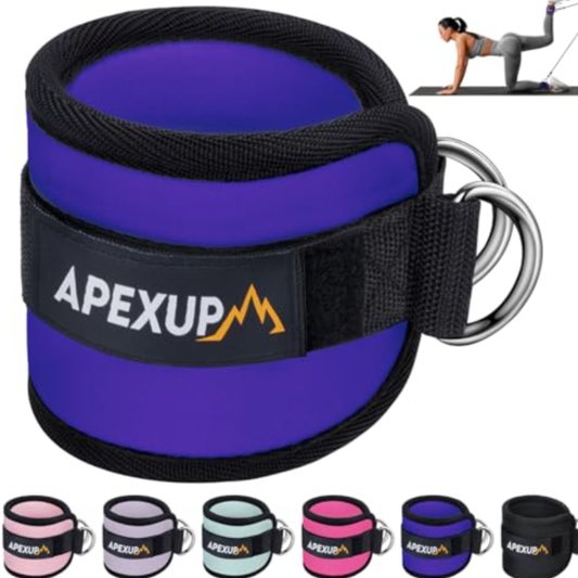 Adjustable Ankle & Wrist Weights – 4lbs Set (Orange)