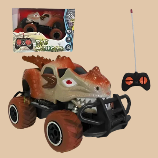 HST RC Mini Mix Dinosaur Car – Color Brown & Orange