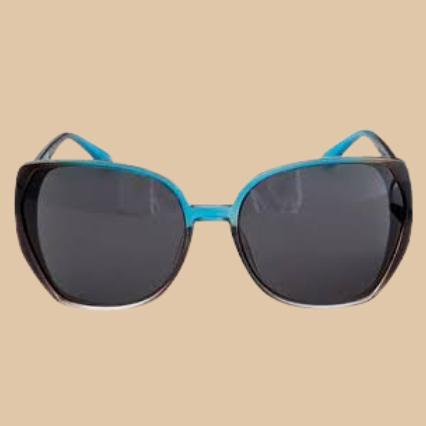 Panama Jack Polarized Multicolor Large Square Sunglasses