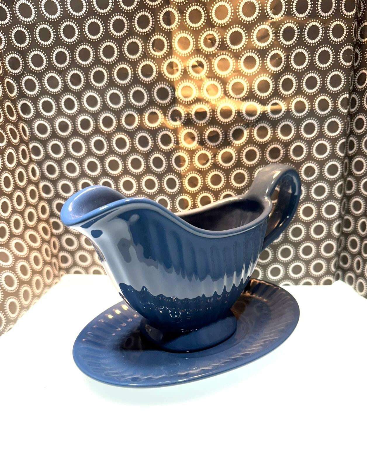 Blue Ceramic Modern Gravy- Sauce Server - COLO
