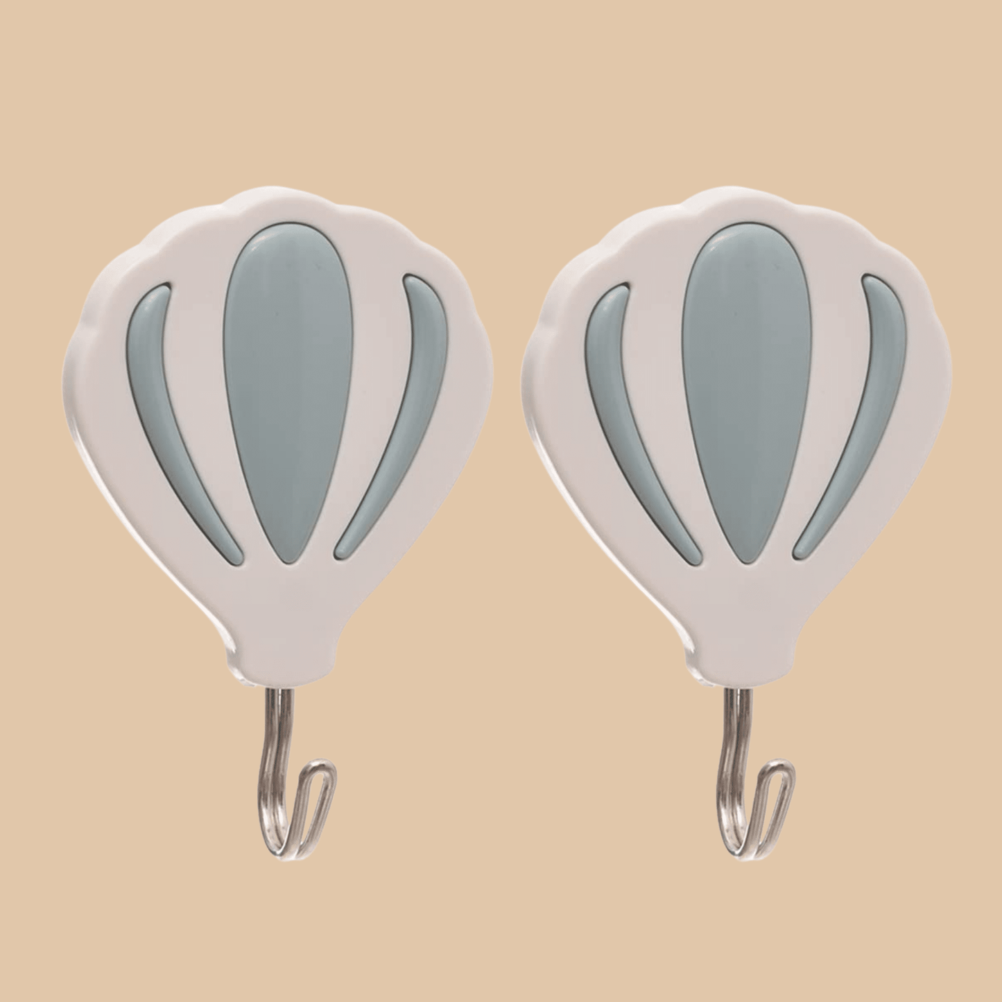 Boho Color Blimb Design Shaped Hooks 2pcs - COLO