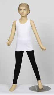 Girls' Classic Ribbed Tank Top – 100% Cotton Comfort