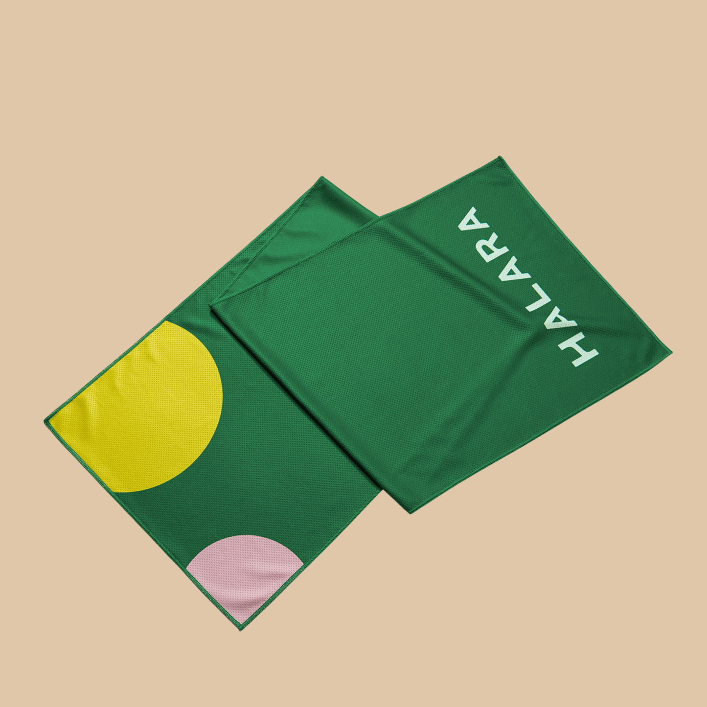 Halara Quick Dry Letter Print Sports Towel - COLO
