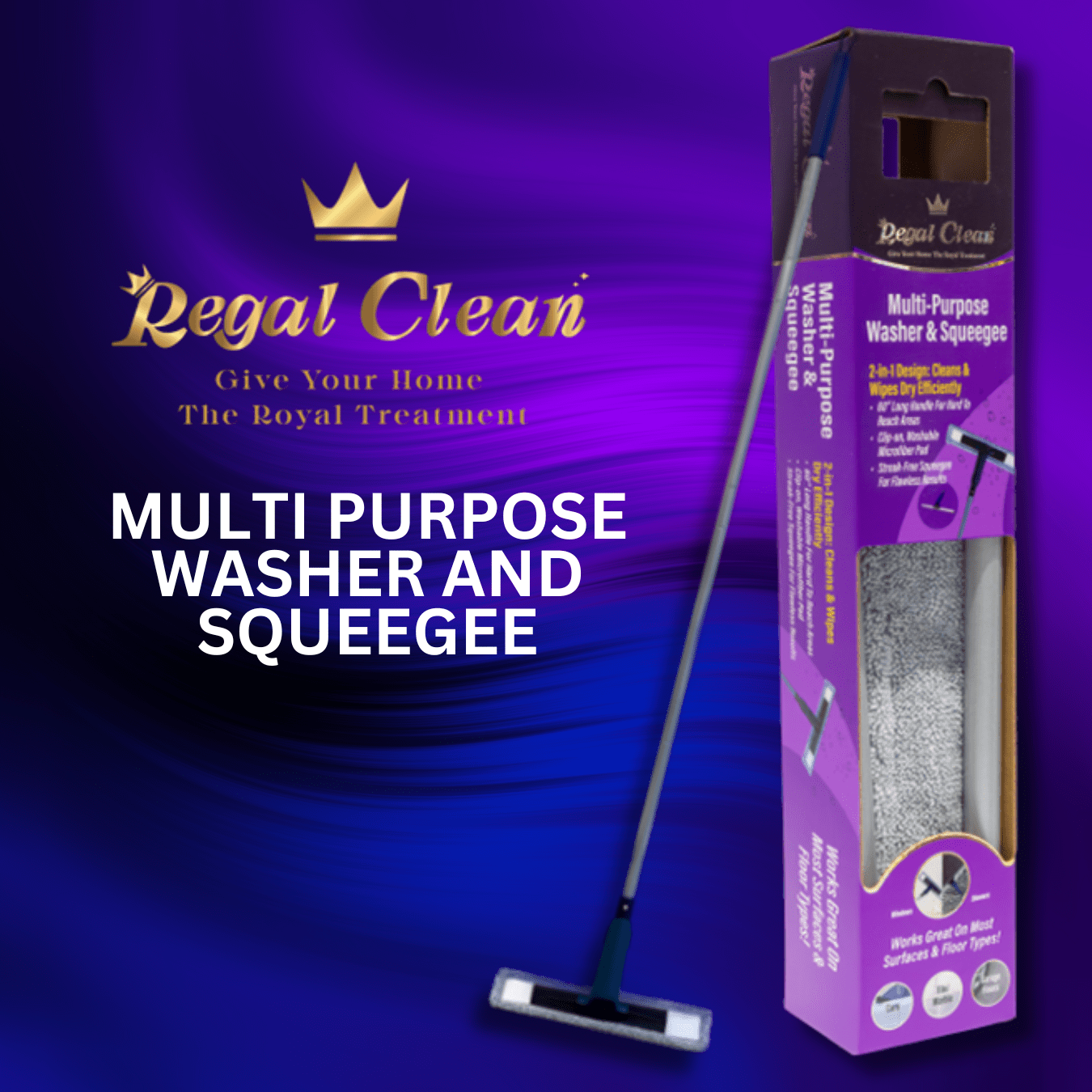 Regal Clean Multi Purpose Washer And Squeegee - COLO