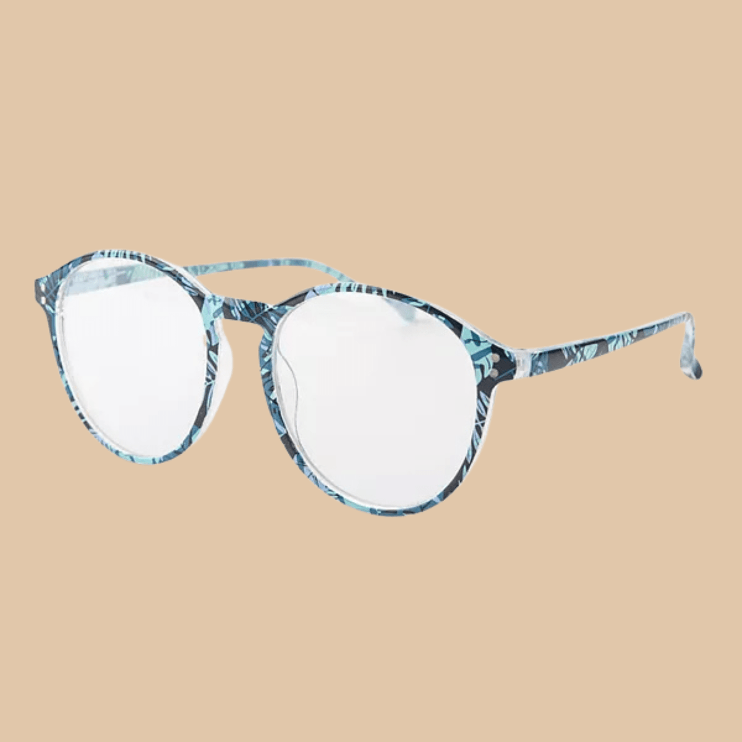 Women’s Clearvue Blue Palm Reading Glasses +2.00 - COLO