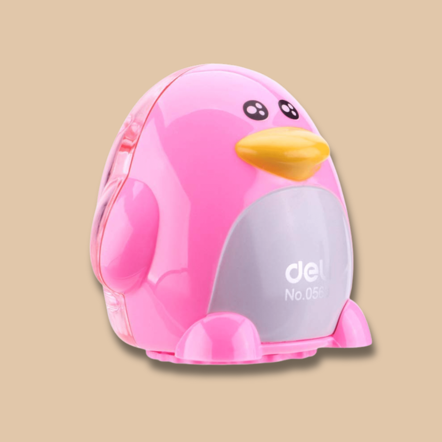 Mini Penguin Pencil Sharpener 2PCS Pink & Blue - COLO