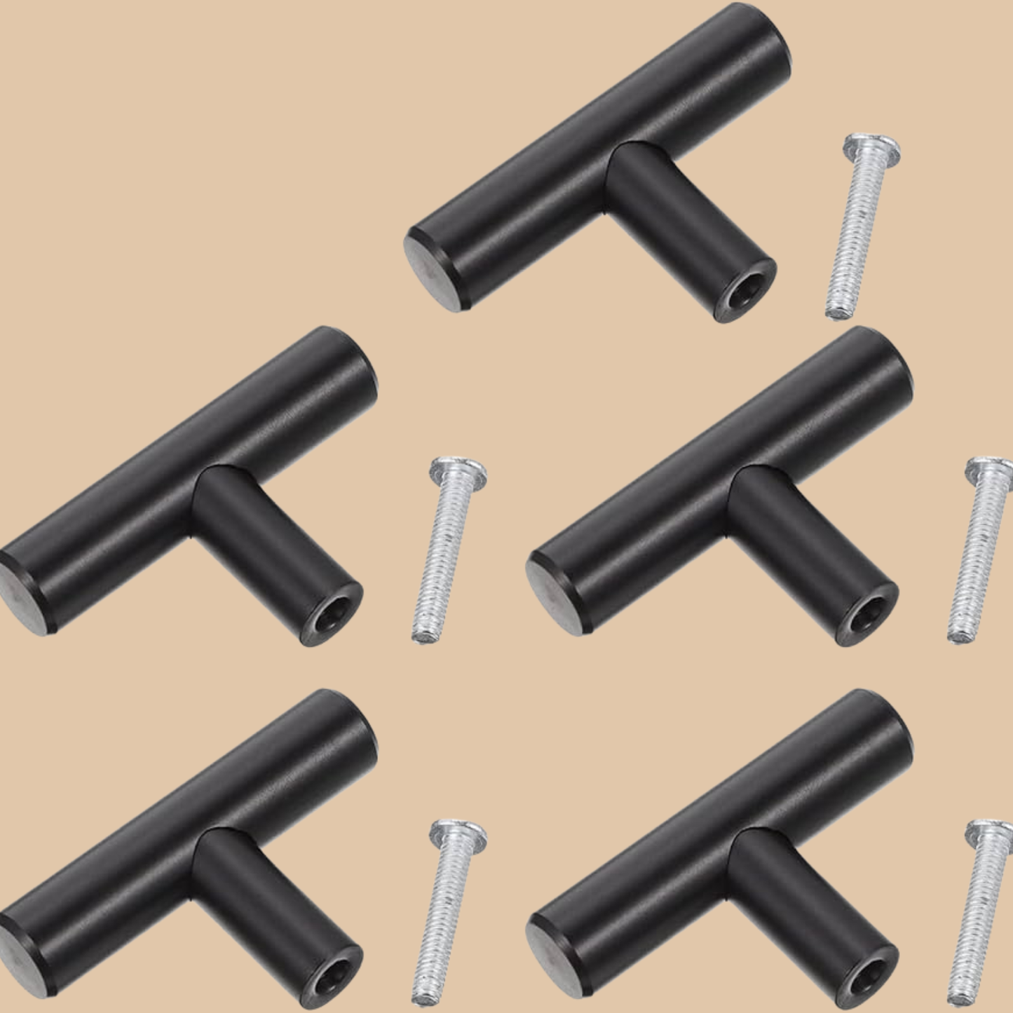 Copper Cabinet Knobs & Drawer Handles 20pcs