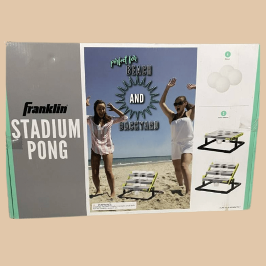 Franklin Sports Stadium Pong - Target Toss Game for Beach & Backyard - COLO