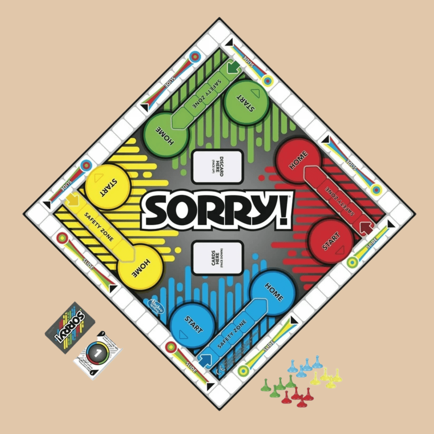 Sorry! Board Game, Classic Hasbro Game - COLO