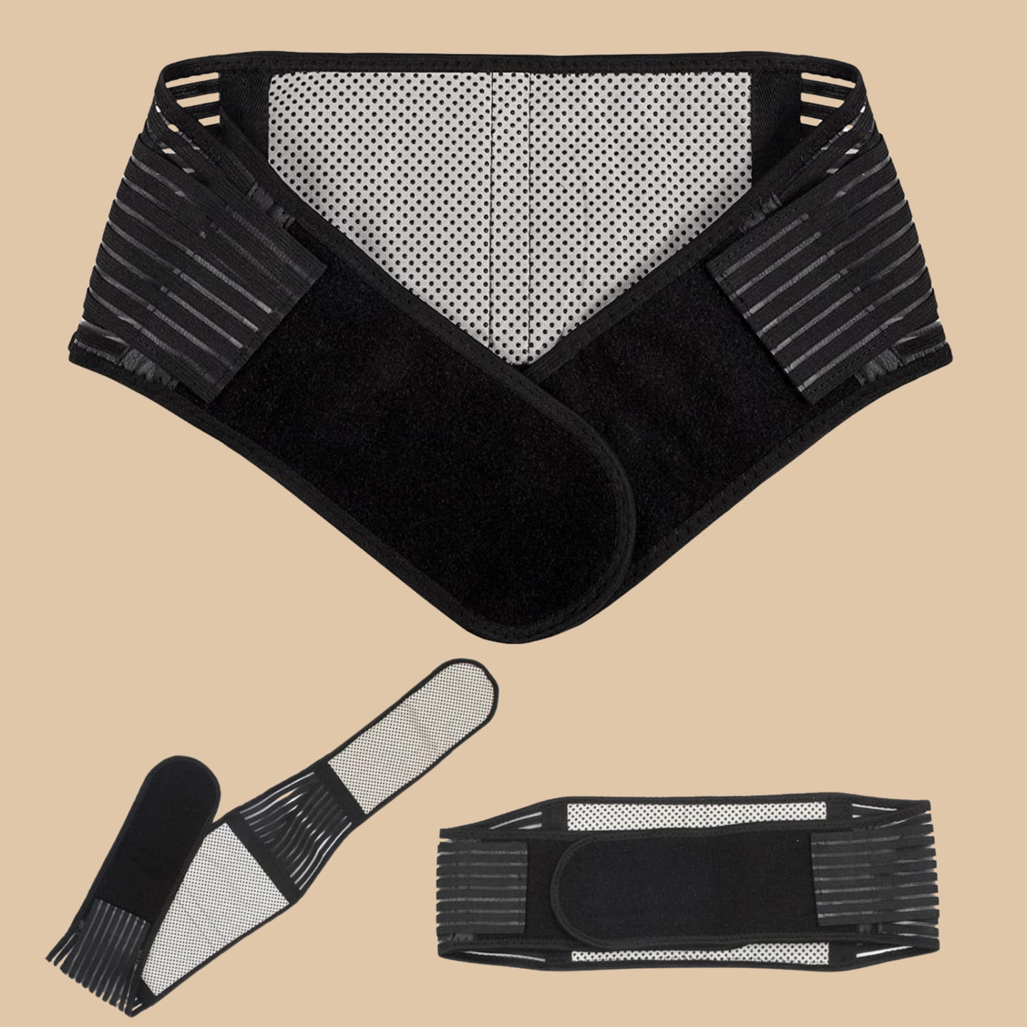 Lower Back Support Belt Breathable Adjustable