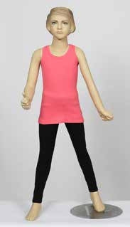 Girls' Classic Ribbed Tank Top – 100% Cotton Comfort