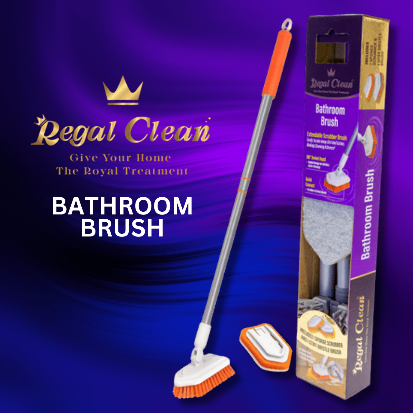 Regal Clean Bathroom Brush - COLO