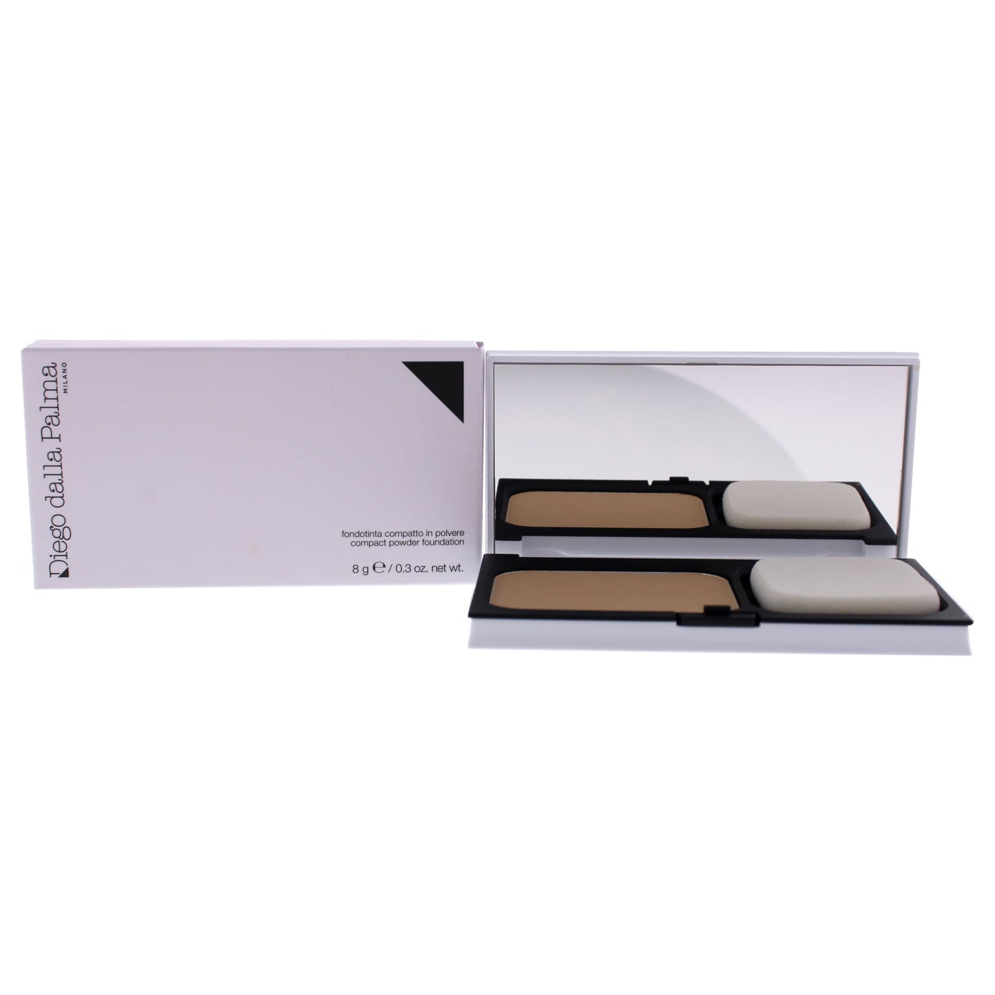 Diego Dalla Palma Powder Compact Foundation - 70 Light Pink, 0.3 oz Foundation